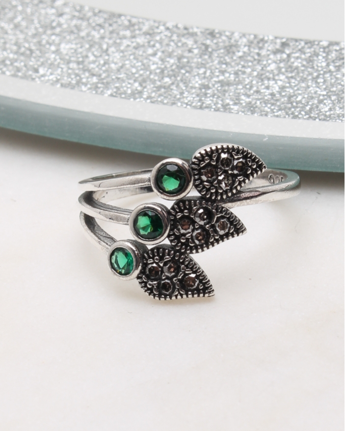 Inel argint cu marcasite cod 1-50931, gr3.1
