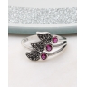 Inel argint cu marcasite cod 1-50932, gr3.2