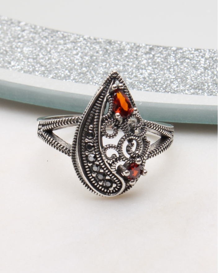 Inel argint cu marcasite cod 1-50936, gr4.1