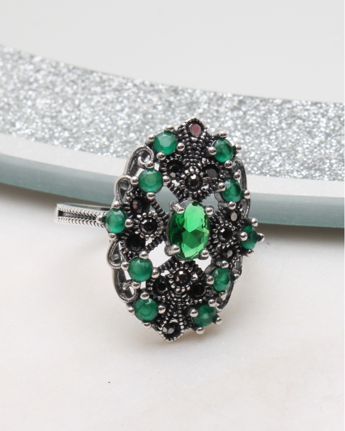 Inel argint cu marcasite cod 1-50943, gr4.5