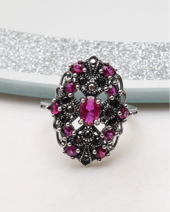 Inel argint cu marcasite cod 1-50944, gr4.5