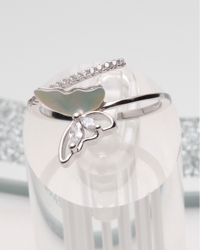 Inel argint si cubic zirconia cod 1-51139, gr1.9