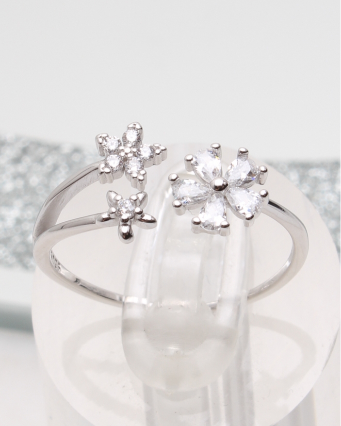 Inel argint si cubic zirconia cod 1-51140, gr1.3