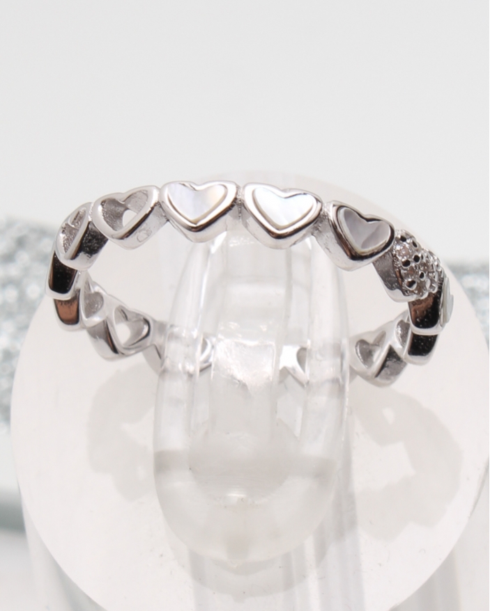 Inel argint si cubic zirconia cod 1-51142, gr1.5