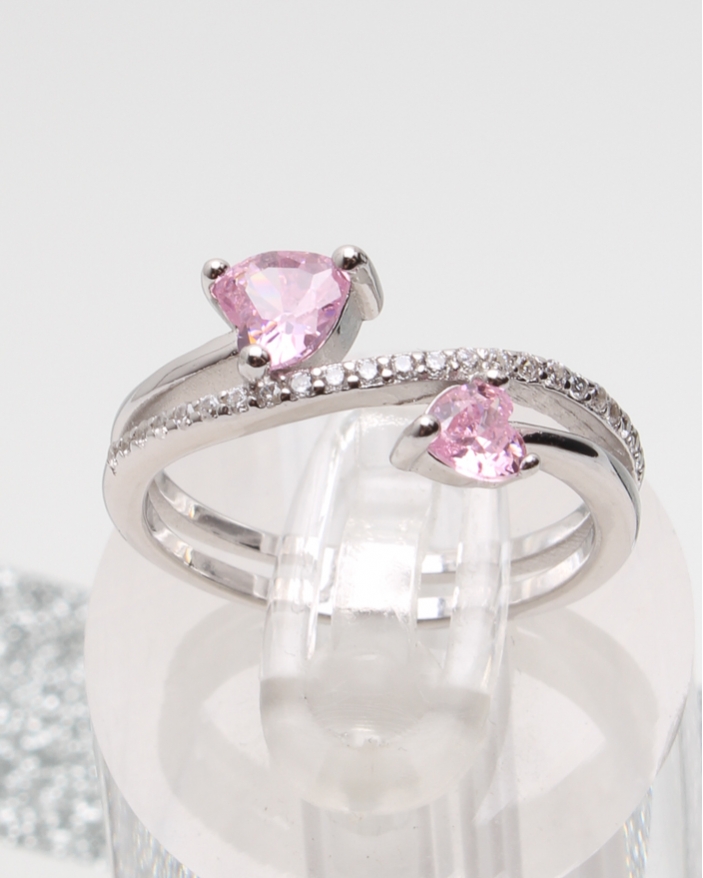 Inel argint si cubic zirconia cod 1-51198, gr2.7