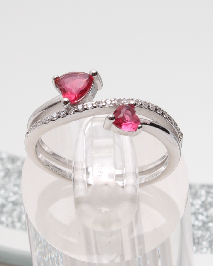 Inel argint si cubic zirconia cod 1-51199, gr2.8