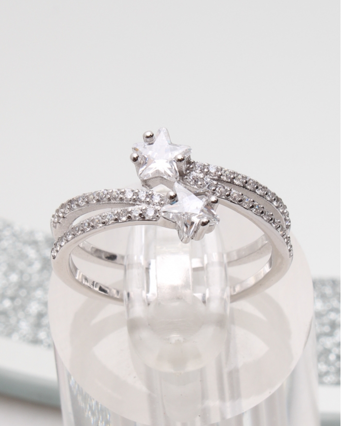 Inel argint si cubic zirconia cod 1-51203, gr2.4