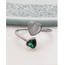 Inel argint si cubic zirconia cod 1-51206, gr2.7
