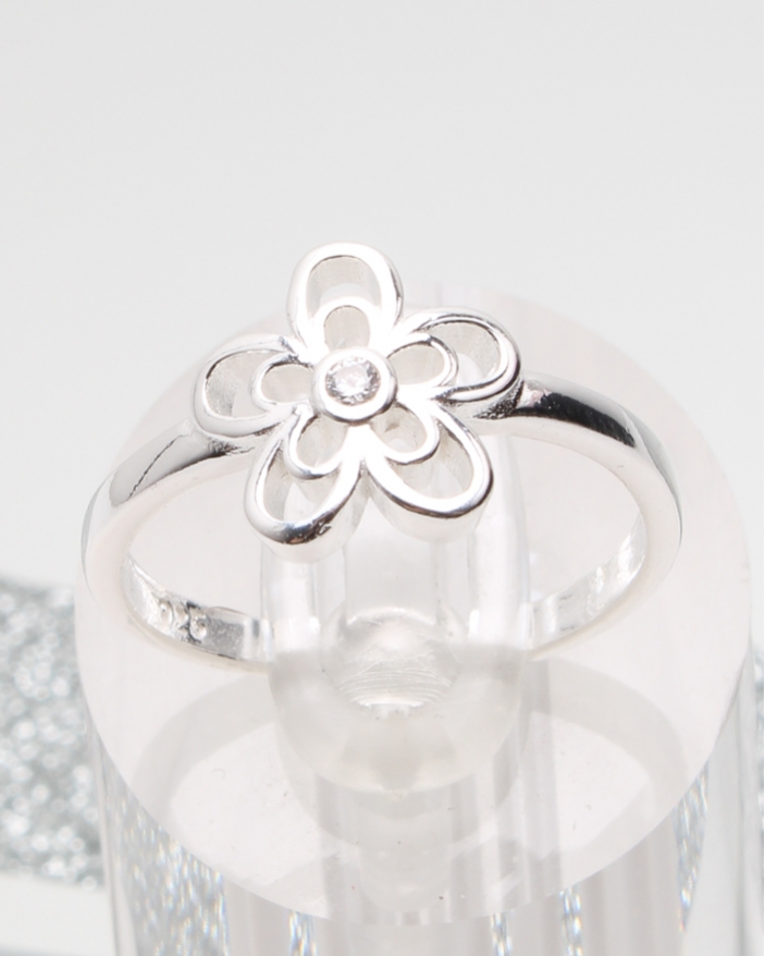 Inel argint si cubic zirconia cod 1-51285, gr2.5