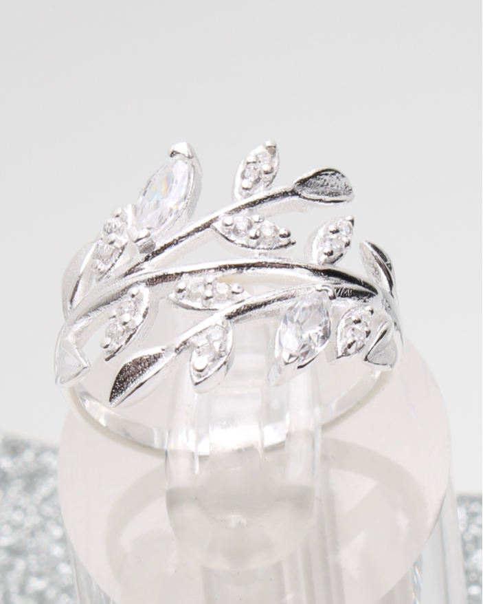 Inel argint si cubic zirconia cod 1-51286, gr3.8