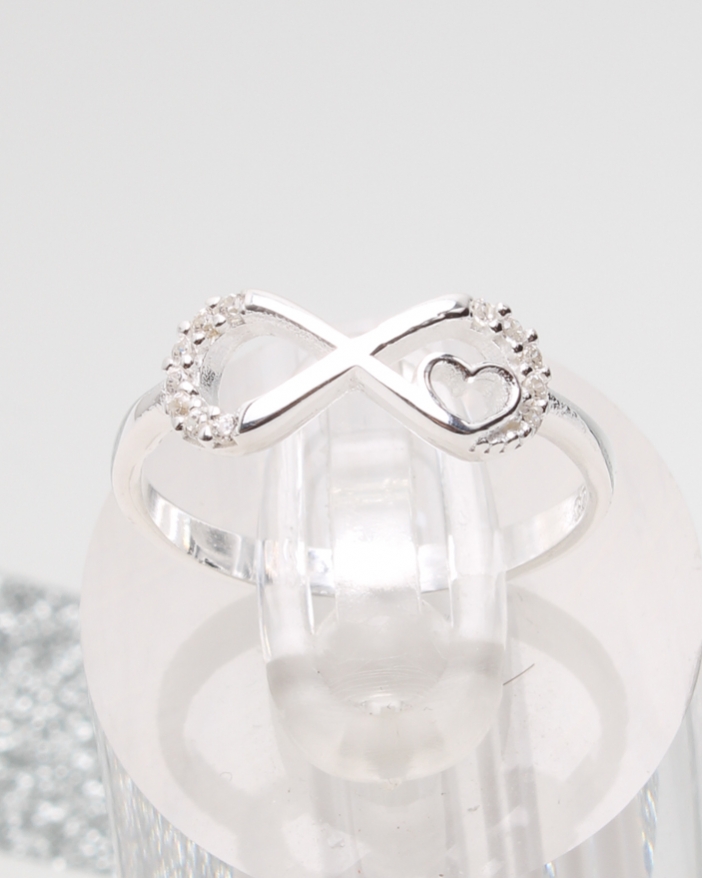 Inel argint si cubic zirconia cod 1-51292, gr1.7