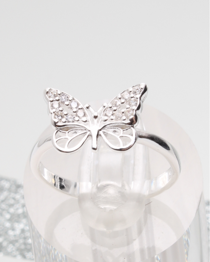 Inel argint si cubic zirconia cod 1-51300, gr2.1