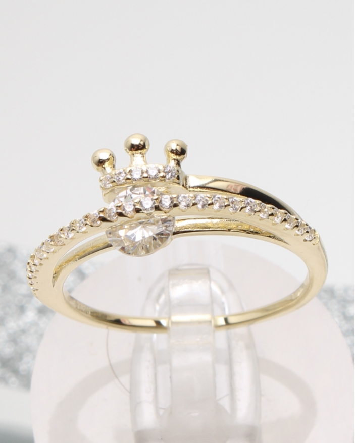 Inel argint si cubic zirconia cod 1-51318, gr1.9