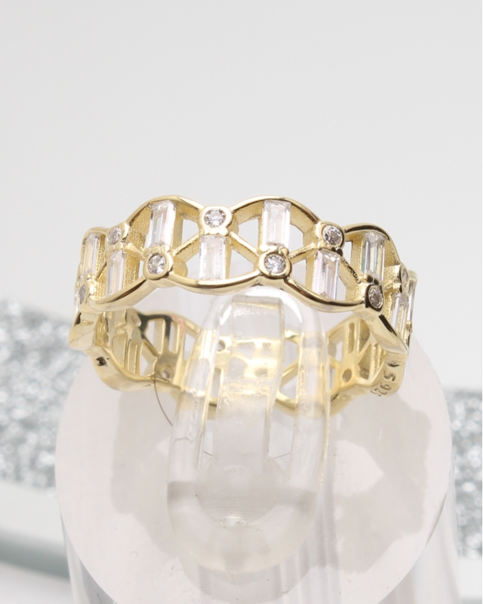 Inel argint si cubic zirconia cod 1-51321, gr2.6