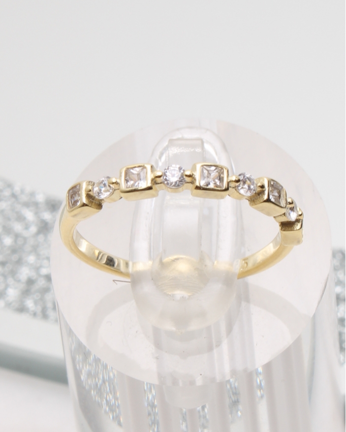 Inel argint si cubic zirconia cod 1-51324, gr1.6