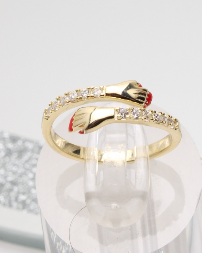 Inel argint si cubic zirconia cod 1-51329, gr2