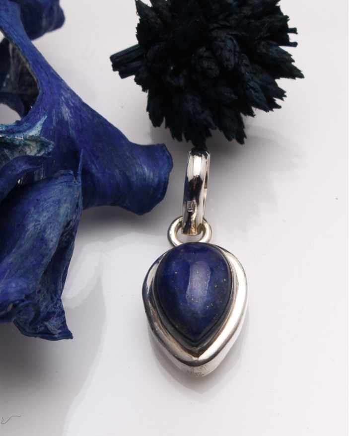 Pandantiv argint cu lapis lazuli cod 6-40576. gr3.3