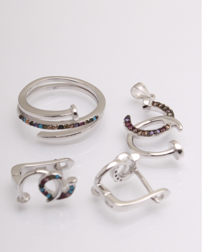 Set argint cod 3-20864, gr7.5