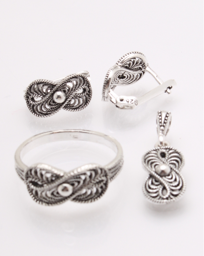 Set argint infinit cod 3-26508, gr7