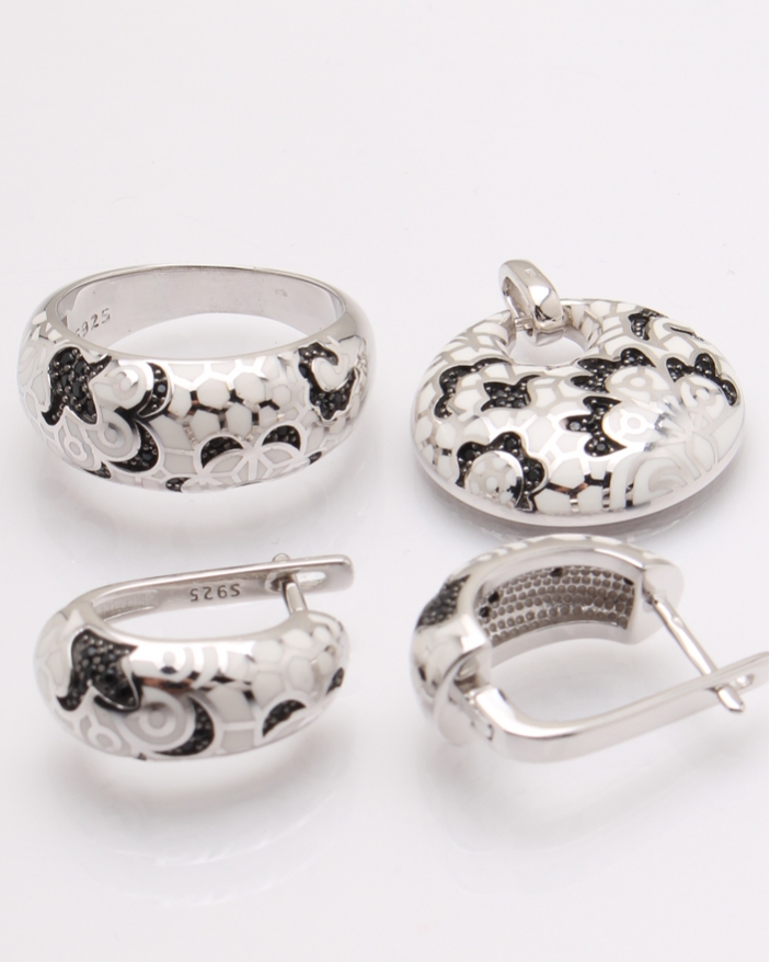 Set argint cu email cod 3-28300, gr19.2