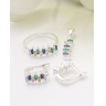 Set argint si cubic zirconia cod 3-37462, gr6.8