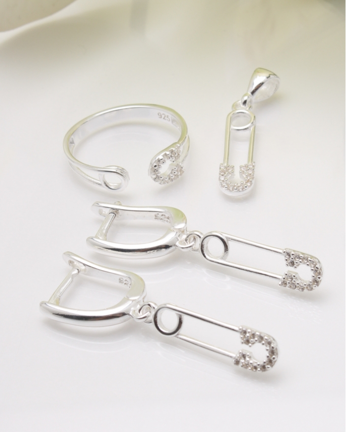 Set argint ac de siguranta cod 3-37525, gr6