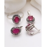 Set argint cu marcasite cod 3-39019, gr7