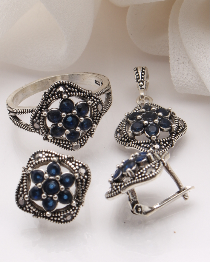 Set argint cu marcasite cod 3-39972, gr10.1