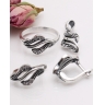 Set argint si cubic zirconia cod 3-41839, gr7