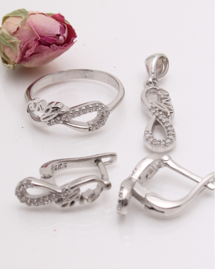 Set argint infinit cod 3-42330, gr6.8