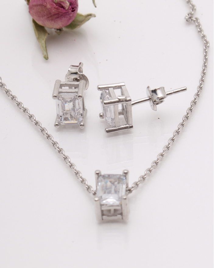 Set argint si cubic zirconia cod 3-42339, gr5.1