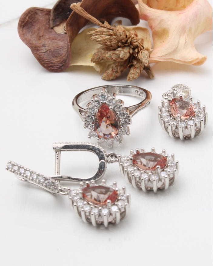 Set argint si cubic zirconia cod 3-43561, gr12.2