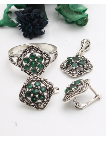 Set argint cu marcasite cod 3-43833, gr10.4