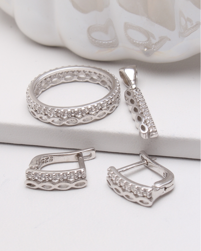 Set argint infinit cod 3-47329, gr5.8