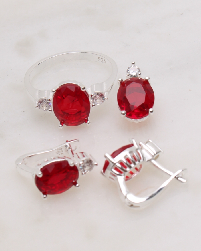 Set argint si cubic zirconia cod 3-47974, gr8.2