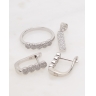 Set argint si cubic zirconia cod 3-48298, gr5.7