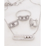 Set argint si cubic zirconia cod 3-48318, gr9.4