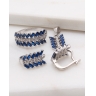 Set argint si cubic zirconia cod 3-48890, gr9.3