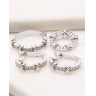 Set argint si cubic zirconia cod 3-49557, gr9.4