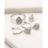 Set argint lacrima cod 3-49580, gr8.2