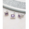 Set argint si cubic zirconia cod 3-50766, gr2.7