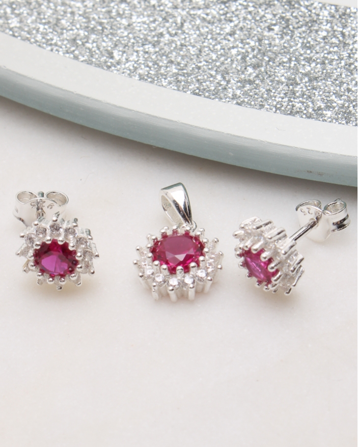 Set argint si cubic zirconia cod 3-50774, gr2.1