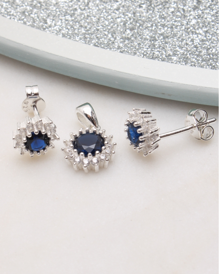 Set argint si cubic zirconia cod 3-50775, gr2