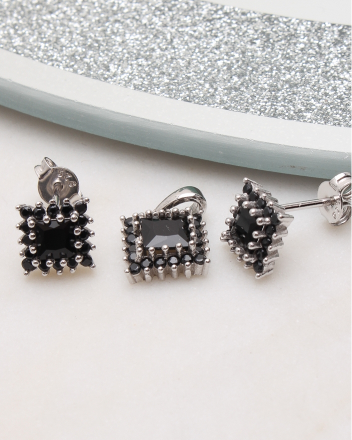 Set argint si cubic zirconia cod 3-50781, gr2.5
