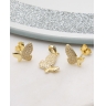 Set argint fluture cod 3-50875, gr2.7