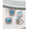 Set argint si cubic zirconia cod 3-50902, gr9.2