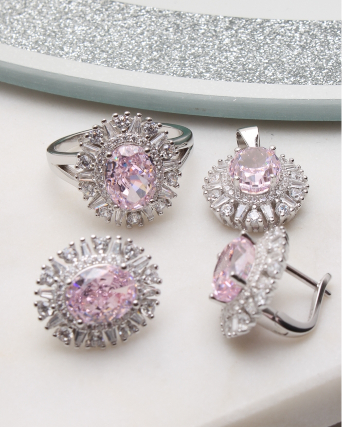 Set argint si cubic zirconia cod 3-50904, gr14.1
