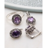 Set argint cu marcasite cod 3-51032, gr7.7