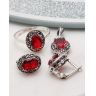 Set argint cu marcasite cod 3-51033, gr6.7