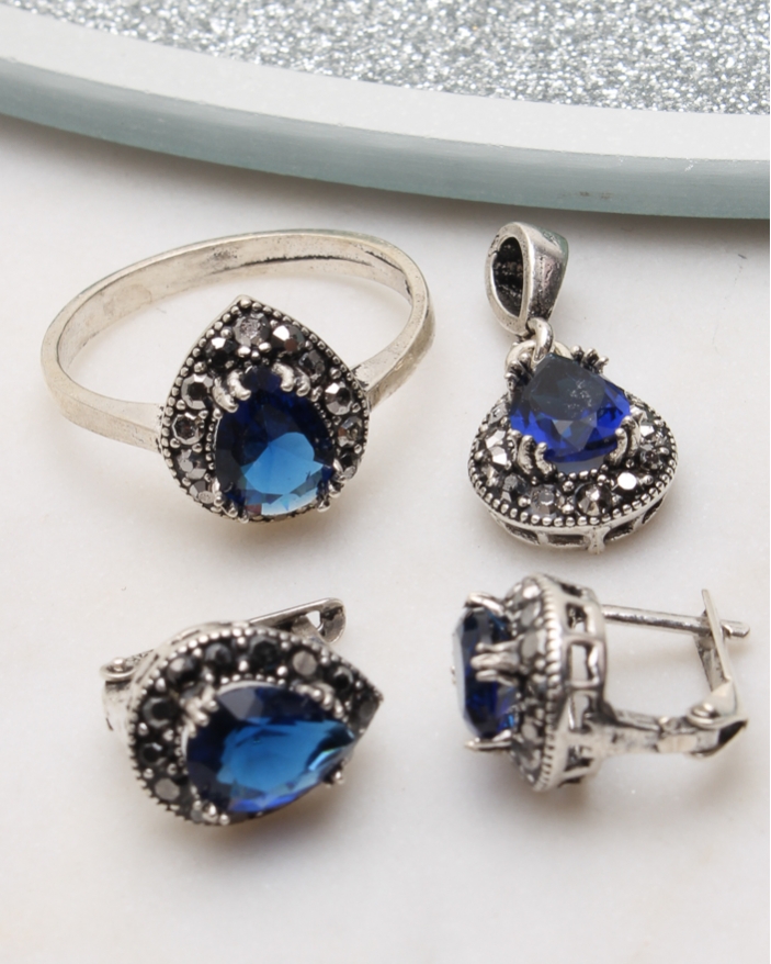 Set argint cu marcasite cod 3-51035, gr6.5